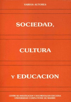 Sociedad, cultura y educación