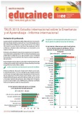 Boletín de educación educainee nº 34. TALIS 2013: Estudio internacional sobre la Enseñanza
y el Aprendizaje - Informe internacional