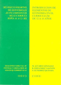 Introducción de elementos de economía en el curriculum de 12 a 16 años