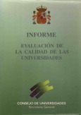 Evaluación de la calidad de las universidades. Informe