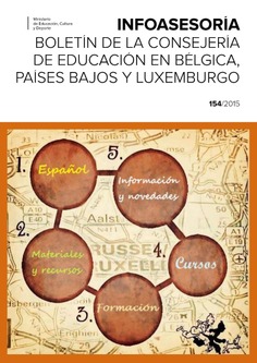 Infoasesoría nº 154. Boletín de la Consejería de Educación en Bélgica, Países Bajos y Luxemburgo