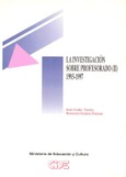 La investigación sobre profesorado (II). 1993-1997