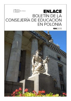 Enlace nº 100. Boletín de la Consejería de Educación en Polonia