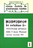 Manojuelo de estudios literarios ofrecidos a José Manuel Blecua Teijeiro