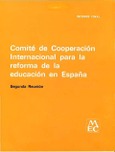 Comité de Cooperación Internacional para la reforma de la educación en España. Informe final. Segunda reunión