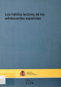 Los hábitos lectores de los adolescentes españoles