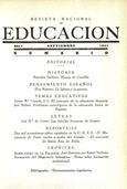 Revista nacional de educación nº 9. Septiembre 1941