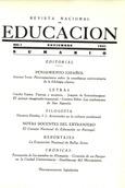 Revista nacional de educación nº 11. Noviembre 1941