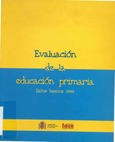 Evaluación de la educación primaria.
Datos Básicos 1999