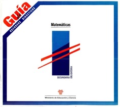 Guía de recursos didácticos. Matemáticas. Educación secundaria obligatoria