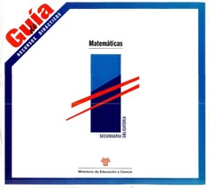 Guía de recursos didácticos. Matemáticas. Educación secundaria obligatoria