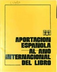 Aportación Española al Año Internacional del Libro