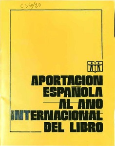 Aportación Española al Año Internacional del Libro