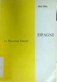 Espagne Le mouvement Educatif durant l'annee scolaire 1965-1966