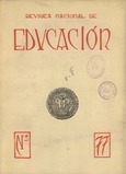 Revista nacional de educación nº 77. 1948