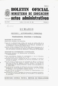 Boletín Oficial del Ministerio de Educación y Ciencia año 1981-1. Actos Administrativos. Números del 1 al 13