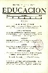 Revista nacional de educación nº 3. Marzo 1941