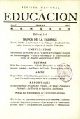 Revista nacional de educación nº 3. Marzo 1941
