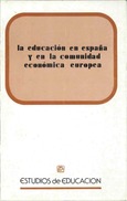 La educación en España y en la comunidad económica europea