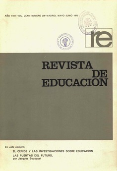 Revista de educación nº 209