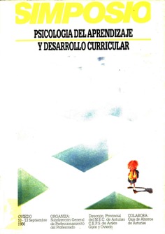 Simposio sobre psicología del aprendizaje y desarrollo curricular. Oviedo, 10 - 13 septiembre 1986