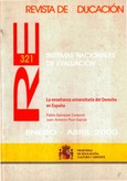 La enseñanza universitaria del Derecho en España