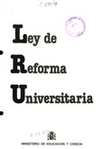 Ley de Reforma Universitaria