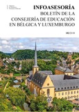 Infoasesoría nº 182. Boletín de la Consejería de Educación en Bélgica y Luxemburgo