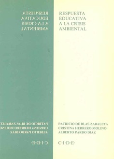 Respuesta educativa a la crisis ambiental