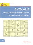 Antología. Textos literarios para Maturita II. Secciones bilingües de Eslovaquia