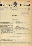 Boletín Oficial del Ministerio de Educación y Ciencia año 1967-4. Resoluciones Administrativas. Números del 79 al 104 e índice 4º trimestre