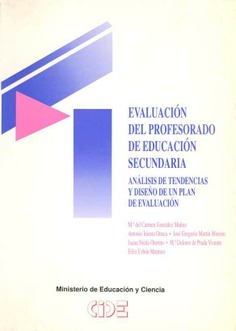 Evaluación del profesorado de educación secundaria. Análisis de tendencias y diseño de un plan de evaluación