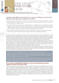 EDIF 55. ¿Cuáles son las diferencias de género y cómo se reflejan en el mercado laboral en los diferentes campos de estudio?