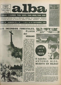 Alba números 56 y 57. Del 1 al 15 y del 15 al 30 de Septiembre de 1966