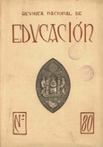 Revista nacional de educación nº 80. 1948