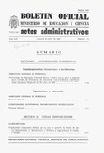 Boletín Oficial del Ministerio de Educación y Ciencia año 1981-2. Actos Administrativos. Números del 14 al 26 más 2 números extraordinarios e índice 1º trimestre