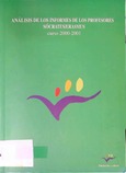 Análisis de los informes de los profesores Sócrates/Erasmus : curso 2000-2001