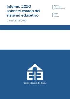Informe 2020 sobre el estado del sistema educativo. Curso 2018-2019