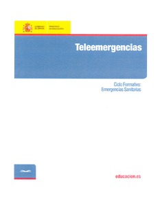 Teleemergencias. Ciclo formativo: Emergencias Sanitarias