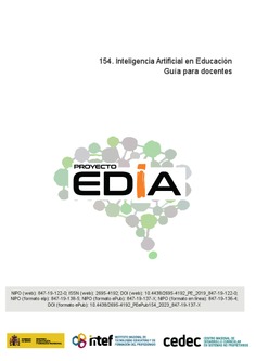 Proyecto EDIA nº 154. Inteligencia Artificial en Educación. Guía para docentes