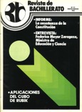 Revista de Bachillerato nº 21. Enero - Marzo 1982