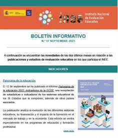 Boletín Informativo INEE Nº. 17 septiembre 2023