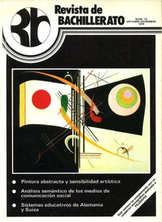 Revista de Bachillerato nº 12. Octubre - Diciembre 1979