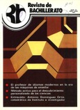 Revista de Bachillerato nº 10. Abril - Junio 1979
