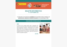 Boletín Informativo INEE Nº. 22 septiembre 2024
