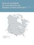Guía de auxiliares de conversación en Estados Unidos. Curso 2016-2017