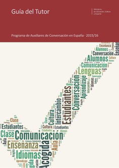 Guía de auxiliares de conversación en España 2015/2016
