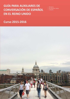 Guía para auxiliares de conversación de español en el Reino Unido. Curso 2015-2016