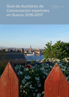 Guía de auxiliares de conversación españoles en Suecia 2016-2017