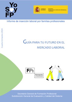 Informe trimestral de inserción laboral por familias profesionales